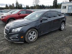 Salvage cars for sale from Copart Graham, WA: 2016 Chevrolet Cruze Limited LT