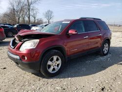 Salvage cars for sale from Copart Cicero, IN: 2008 GMC Acadia SLT-1