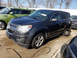 Salvage cars for sale from Copart Bridgeton, MO: 2013 Chevrolet Equinox LS