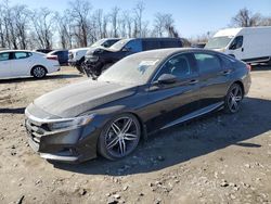Salvage cars for sale at Baltimore, MD auction: 2022 Honda Accord Touring