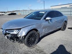 Audi A4 salvage cars for sale: 2018 Audi A4 Progressiv