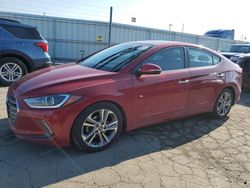 Salvage cars for sale at Dyer, IN auction: 2017 Hyundai Elantra SE