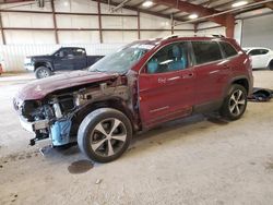 Jeep salvage cars for sale: 2019 Jeep Cherokee Limited