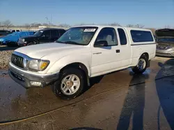 Salvage trucks for sale at Louisville, KY auction: 2002 Toyota Tacoma Xtracab