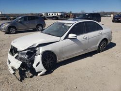 Mercedes-Benz salvage cars for sale: 2013 Mercedes-Benz C 300 4matic