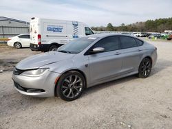 Salvage cars for sale at Florence, MS auction: 2015 Chrysler 200 S