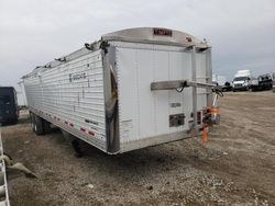 Salvage trucks for sale at Cicero, IN auction: 2020 Timpte Graintrail