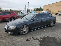 Audi salvage cars for sale: 2012 Audi A8 L Quattro