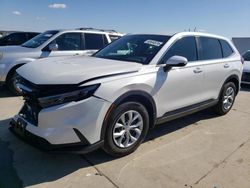 Salvage cars for sale at Grand Prairie, TX auction: 2023 Honda CR-V LX