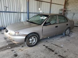 Salvage cars for sale from Copart Cartersville, GA: 2002 Toyota Corolla CE