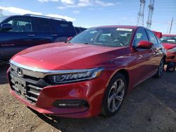 Salvage cars for sale at Elgin, IL auction: 2018 Honda Accord EXL