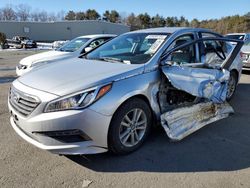 Hyundai Sonata ECO salvage cars for sale: 2015 Hyundai Sonata ECO