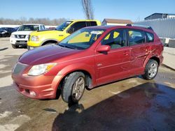 Salvage cars for sale from Copart Louisville, KY: 2005 Pontiac Vibe