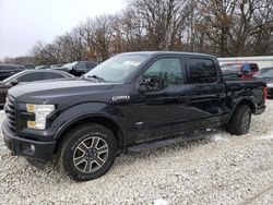 Salvage cars for sale from Copart Franklin, WI: 2015 Ford F150 Supercrew