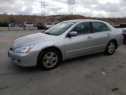 Honda Accord SE salvage cars for sale: 2007 Honda Accord SE