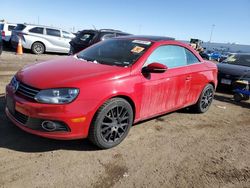 Salvage cars for sale from Copart Brighton, CO: 2014 Volkswagen EOS Komfort