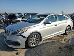 Salvage cars for sale at Grand Prairie, TX auction: 2016 Hyundai Sonata Sport