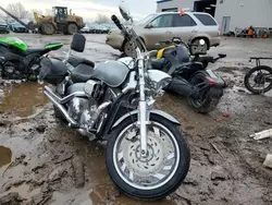 Salvage motorcycles for sale at Elgin, IL auction: 2004 Honda VTX1300 C