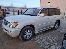 Lexus LX470 Vehiculos salvage en venta: 2003 Lexus LX 470