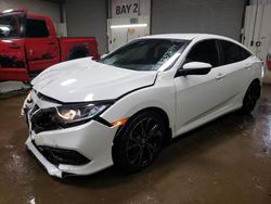 Honda salvage cars for sale: 2020 Honda Civic Sport