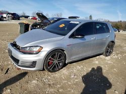 Salvage cars for sale from Copart West Warren, MA: 2017 Volkswagen GTI Sport