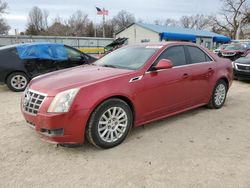 Salvage cars for sale at Wichita, KS auction: 2012 Cadillac CTS Luxury Collection