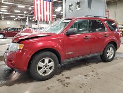 Ford Escape XLT salvage cars for sale: 2008 Ford Escape XLT