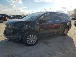 Salvage cars for sale at Houston, TX auction: 2015 Honda Odyssey EXL
