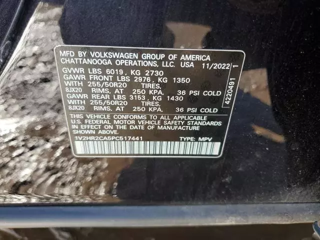 2023 Volkswagen Atlas SE
