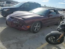 Pontiac Firebird salvage cars for sale: 2001 Pontiac Firebird