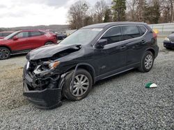 Salvage cars for sale from Copart Concord, NC: 2017 Nissan Rogue S