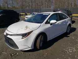 Salvage cars for sale from Copart Waldorf, MD: 2024 Toyota Corolla LE