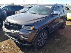 2018 Jeep Grand Cherokee Overland en venta en Elgin, IL