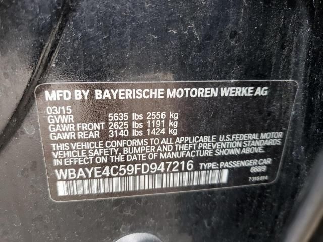 2015 BMW 740 LI