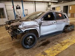 Salvage cars for sale at Dyer, IN auction: 2019 Jeep Cherokee Latitude