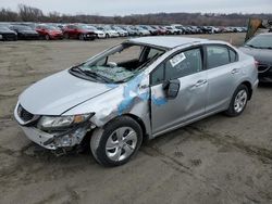 Honda salvage cars for sale: 2015 Honda Civic LX