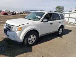 Salvage cars for sale at San Diego, CA auction: 2012 Ford Escape XLT