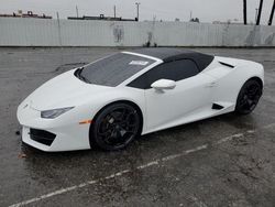 Flood-damaged cars for sale at auction: 2017 Lamborghini Huracan