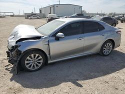 Salvage cars for sale from Copart Temple, TX: 2020 Toyota Camry LE