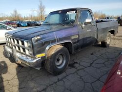 Salvage cars for sale at Woodburn, OR auction: 1981 GMC C1500
