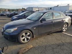 BMW 5 Series salvage cars for sale: 2006 BMW 525 I