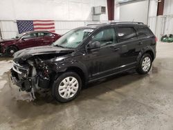 Salvage cars for sale at Avon, MN auction: 2018 Dodge Journey SE