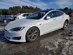 Salvage cars for sale from Copart Mendon, MA: 2020 Tesla Model S