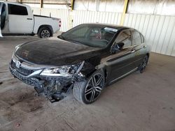 Honda Accord Sport salvage cars for sale: 2016 Honda Accord Sport