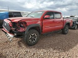 Salvage cars for sale at Phoenix, AZ auction: 2018 Toyota Tacoma Double Cab