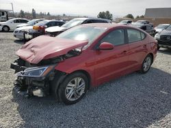 Salvage cars for sale at Mentone, CA auction: 2020 Hyundai Elantra SEL