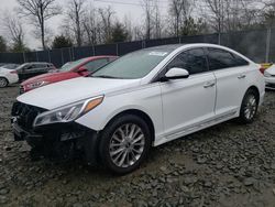 Salvage cars for sale from Copart Waldorf, MD: 2015 Hyundai Sonata Sport