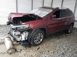 Jeep salvage cars for sale: 2019 Jeep Cherokee Latitude Plus