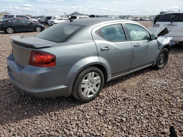 2012 Dodge Avenger SE