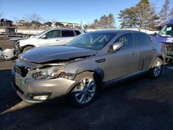 Salvage cars for sale at New Britain, CT auction: 2012 KIA Optima EX